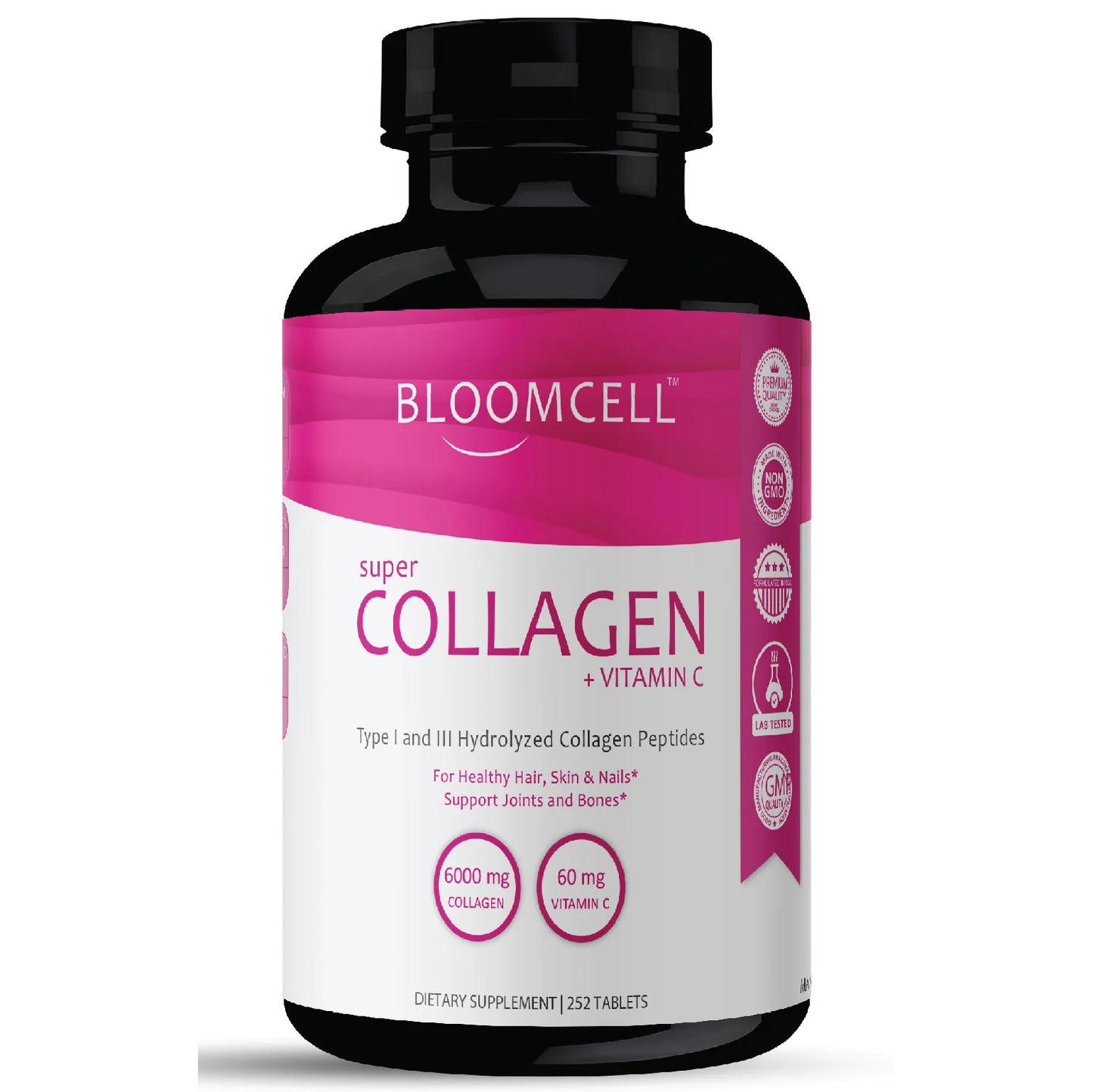 Bloomcell Super Collagen + Vitamin C- 252Tablets