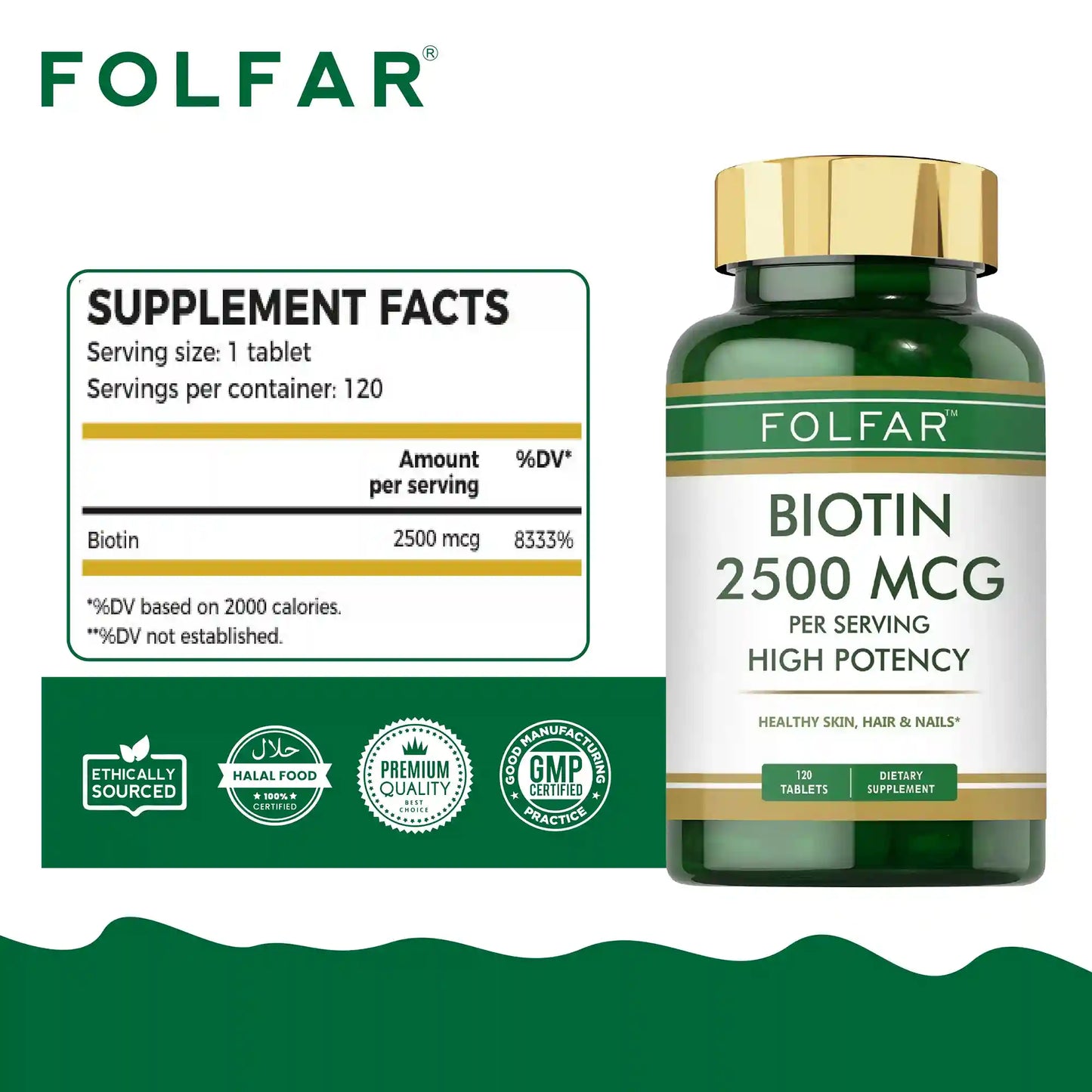 Biotin 2500mcg 3