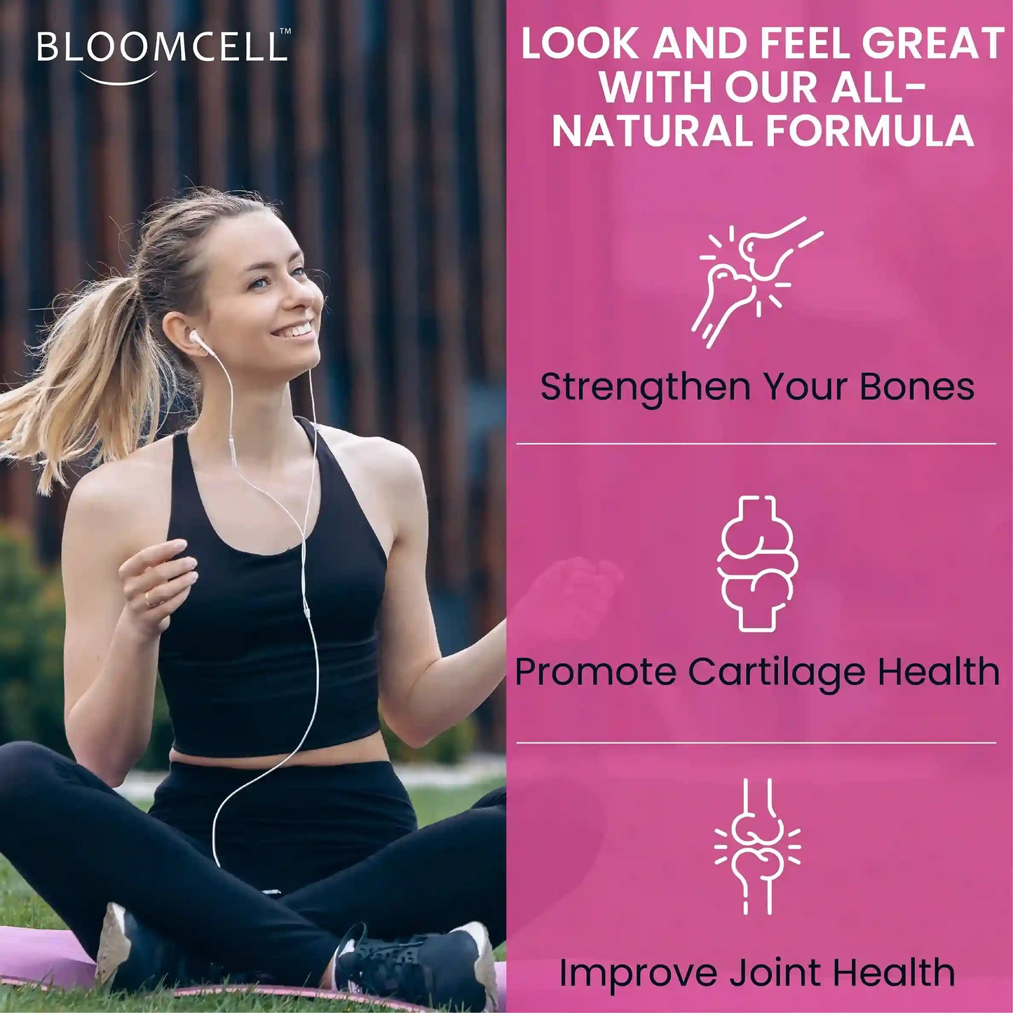 Bloomcell Super Collagen + Biotin- 270 Tablets ,Type 1& 3