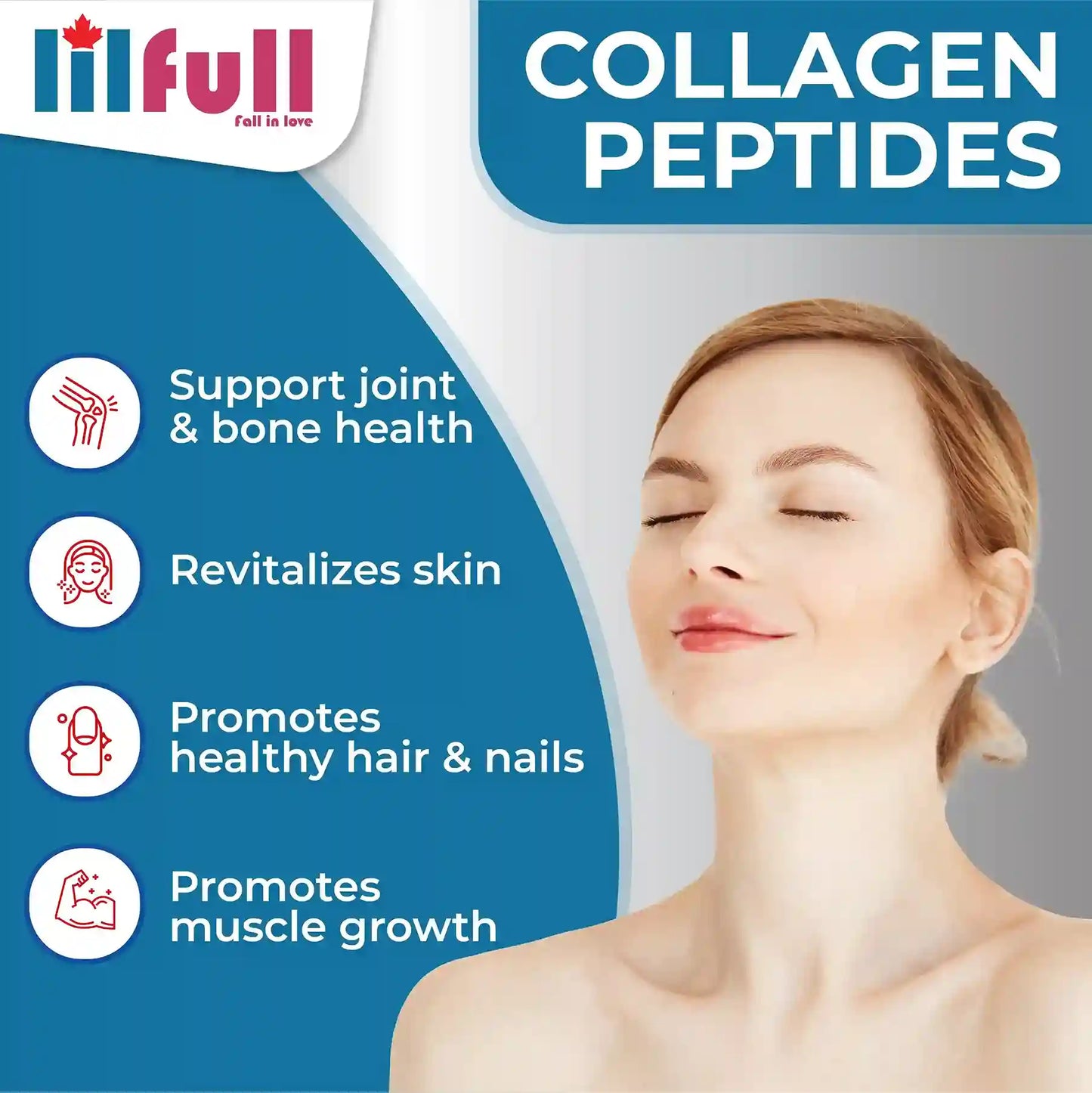 Lilfull Collagen Peptides - 270 Tablets