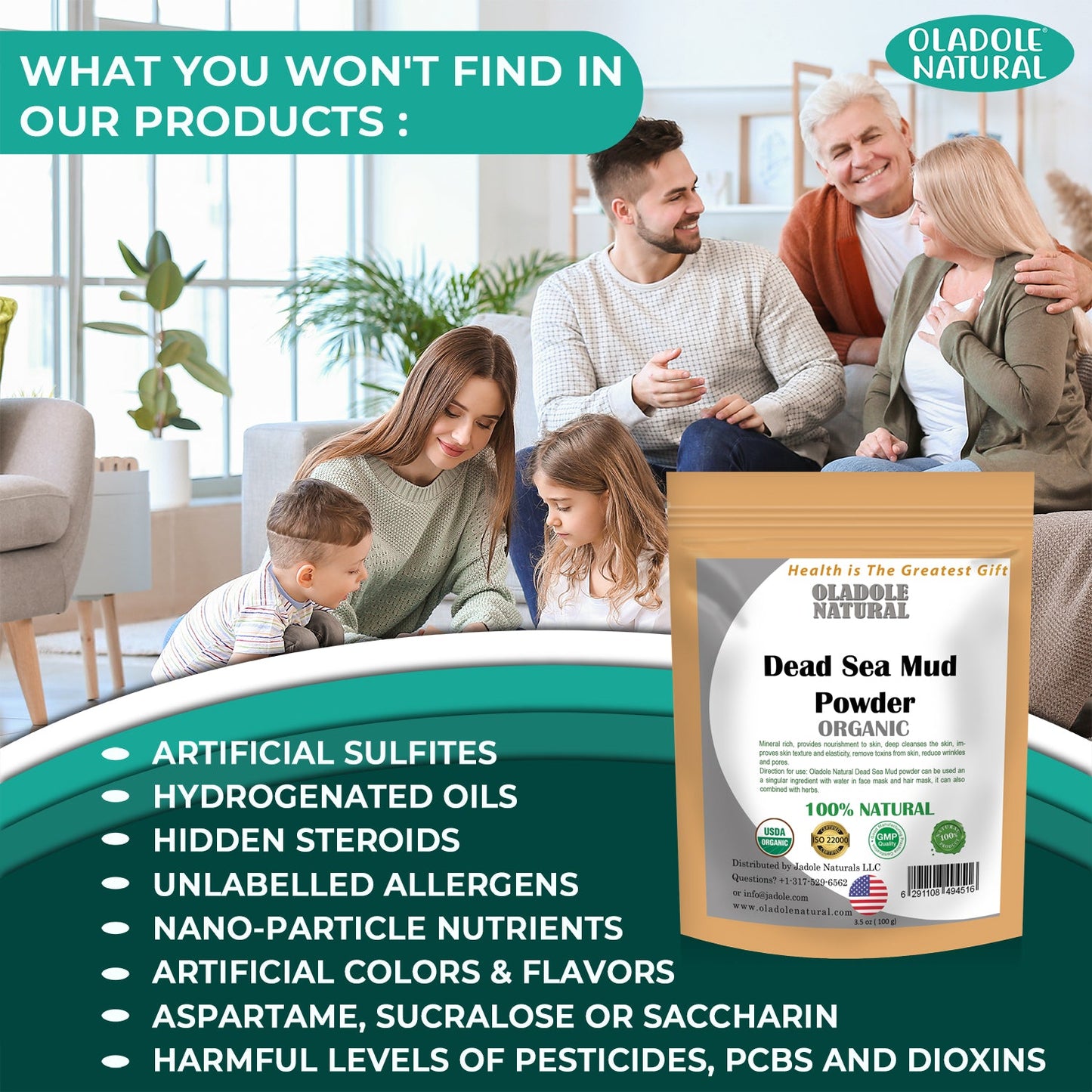 Dead Sea Mud Powder 100g