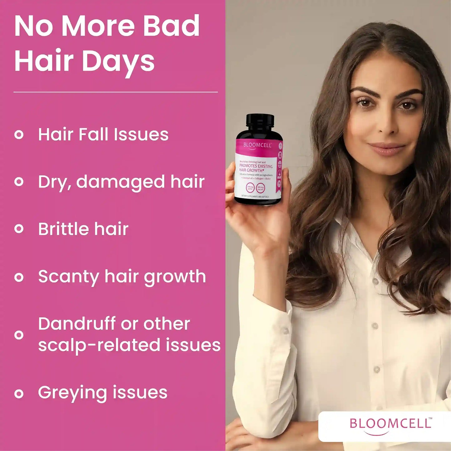 Bloomcell Hair, Skin & Nail- 300 Softgels