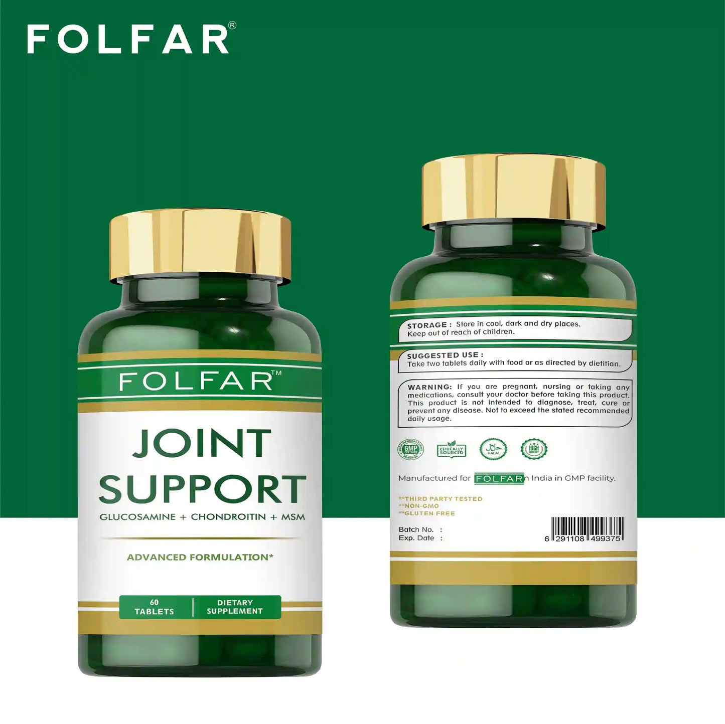 Folfar Joint Support - 60 Tablets