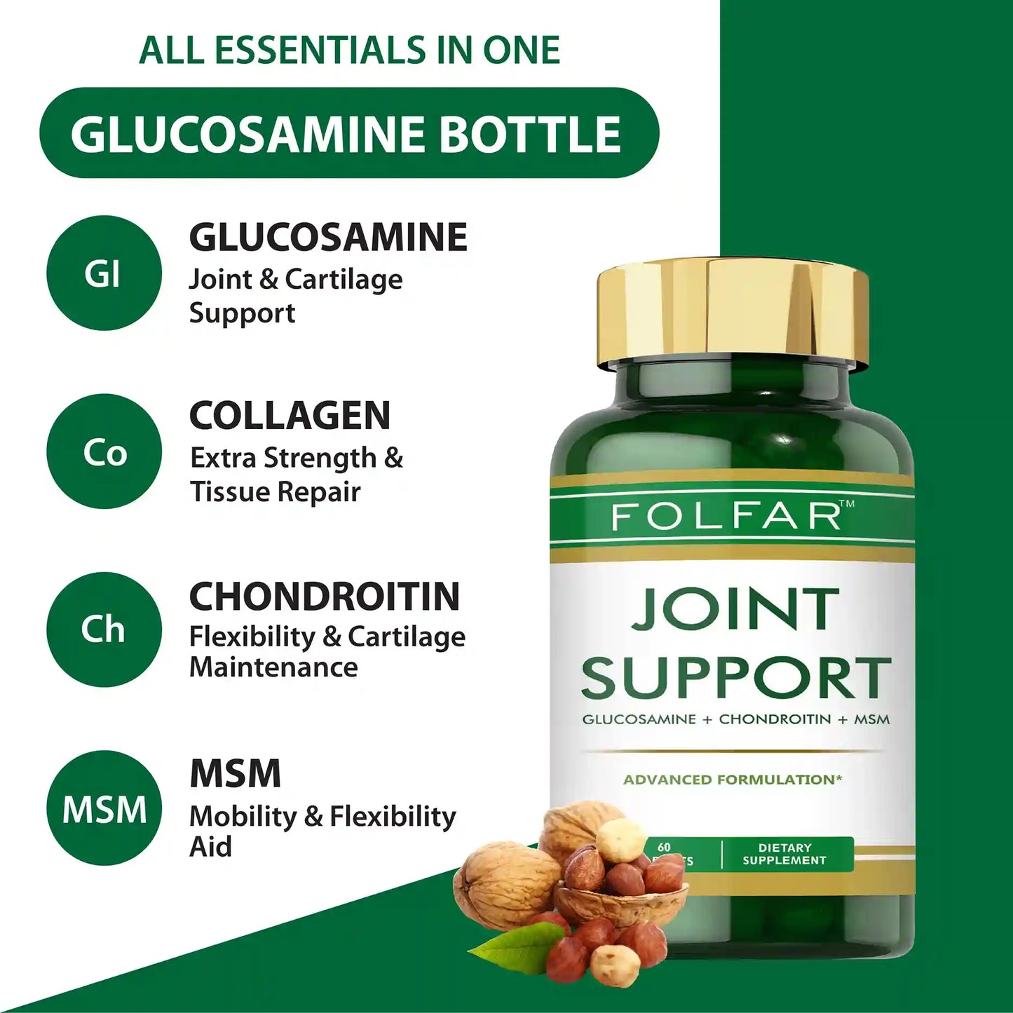 Folfar Joint Support - 60 Tablets