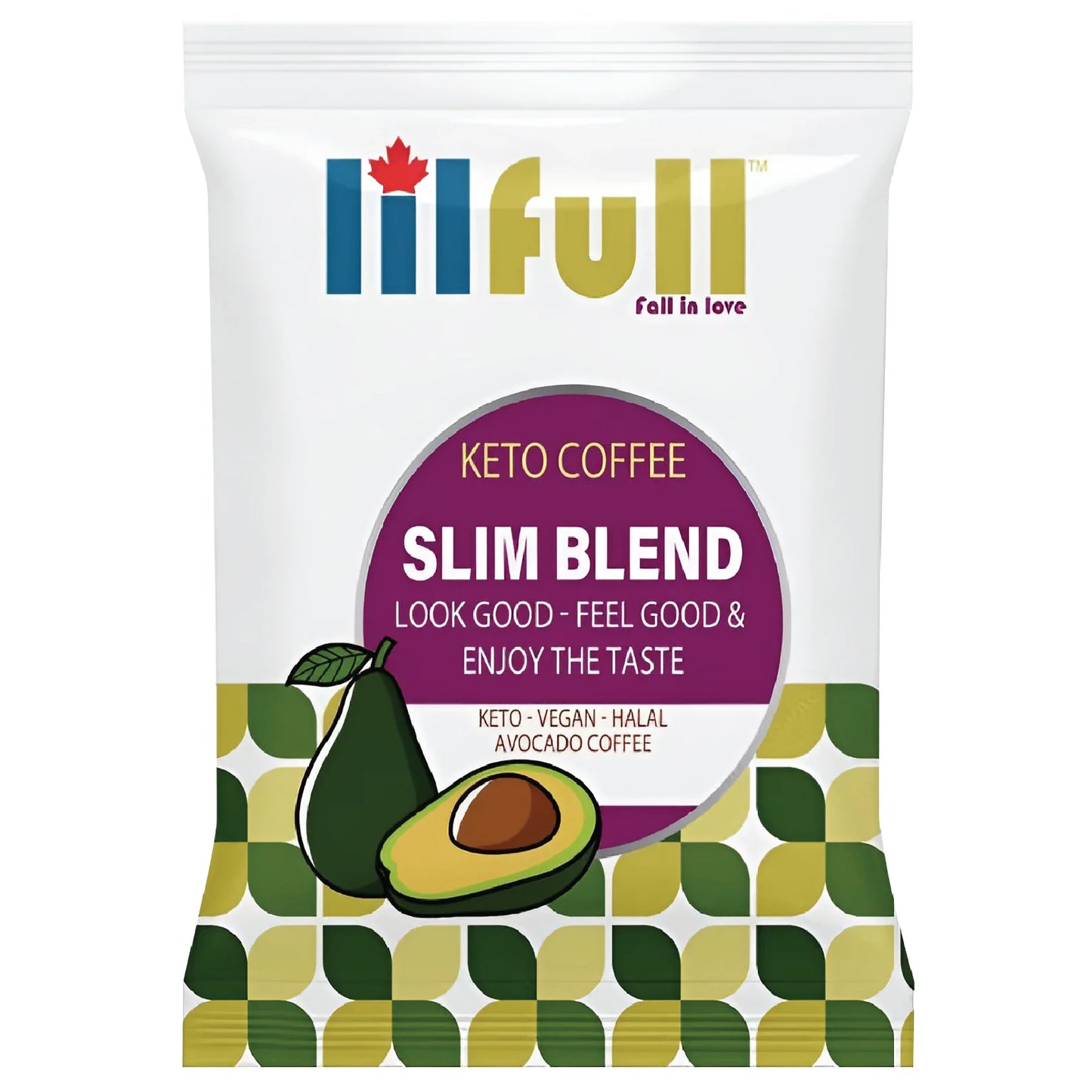 Lilfull Keto Coffee Avocado flavor- 10 packets