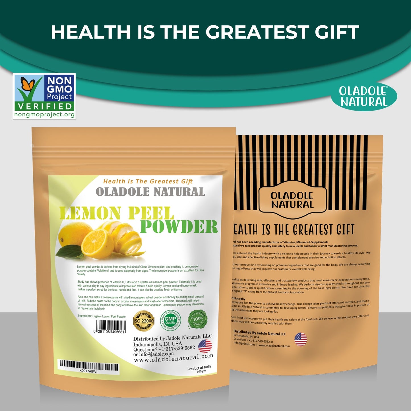 Lemon Peel Powder 100g