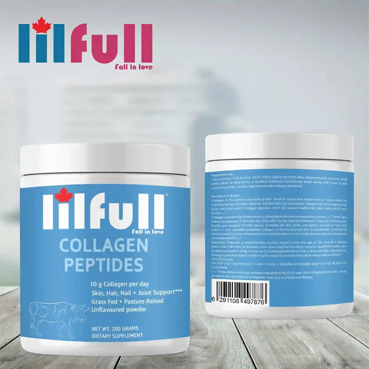 Lilfull Collagen Peptides Powder Supplement 200g