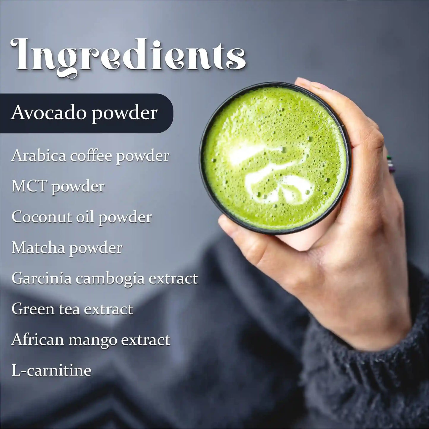 Lilfull Keto Coffee Avocado flavor- 10 packets