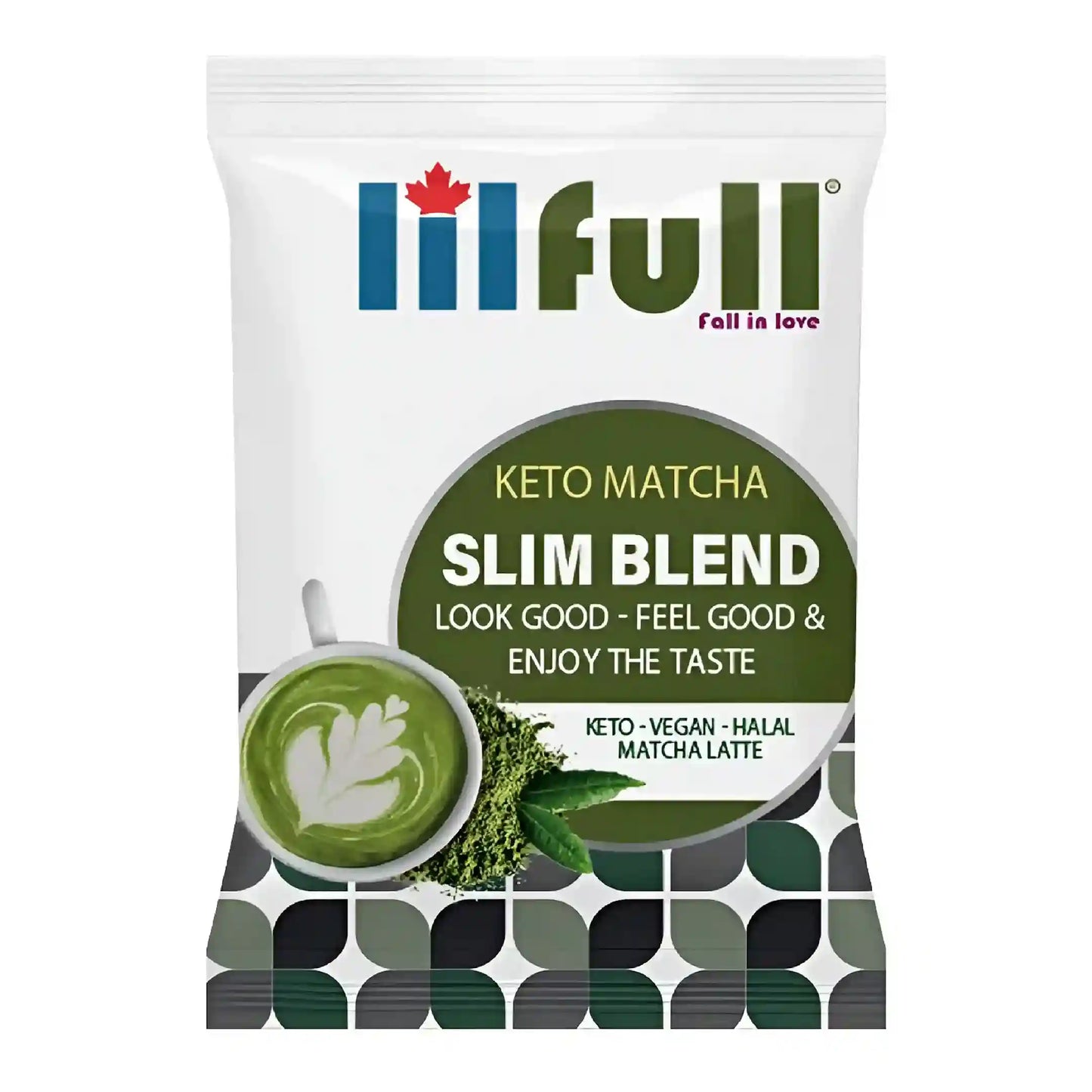 Lilfull Slim Blend Keto slimming Matcha Latte Ketogenic, Dietry