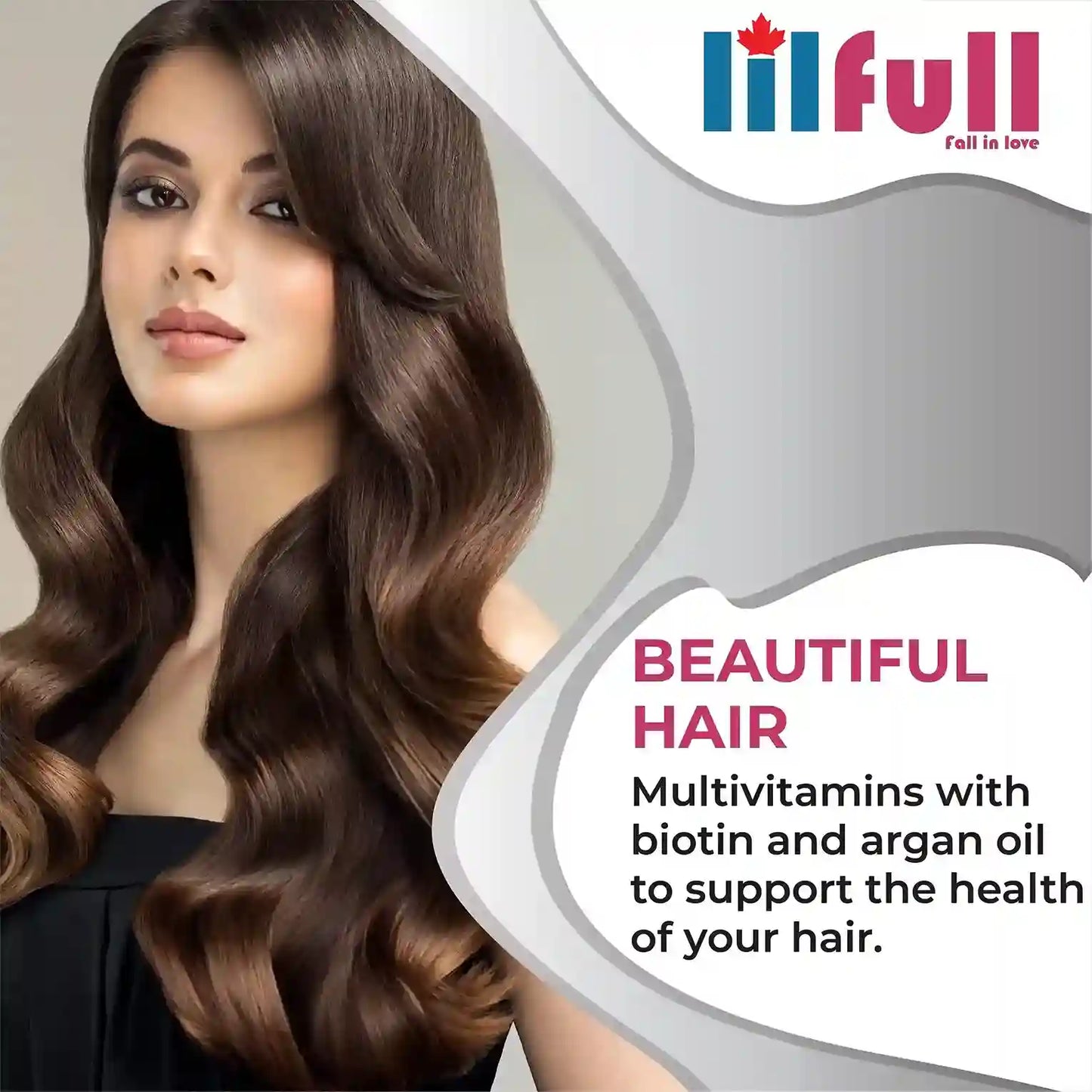 Lilfull Hair, Skin & Nails 300 Softgels