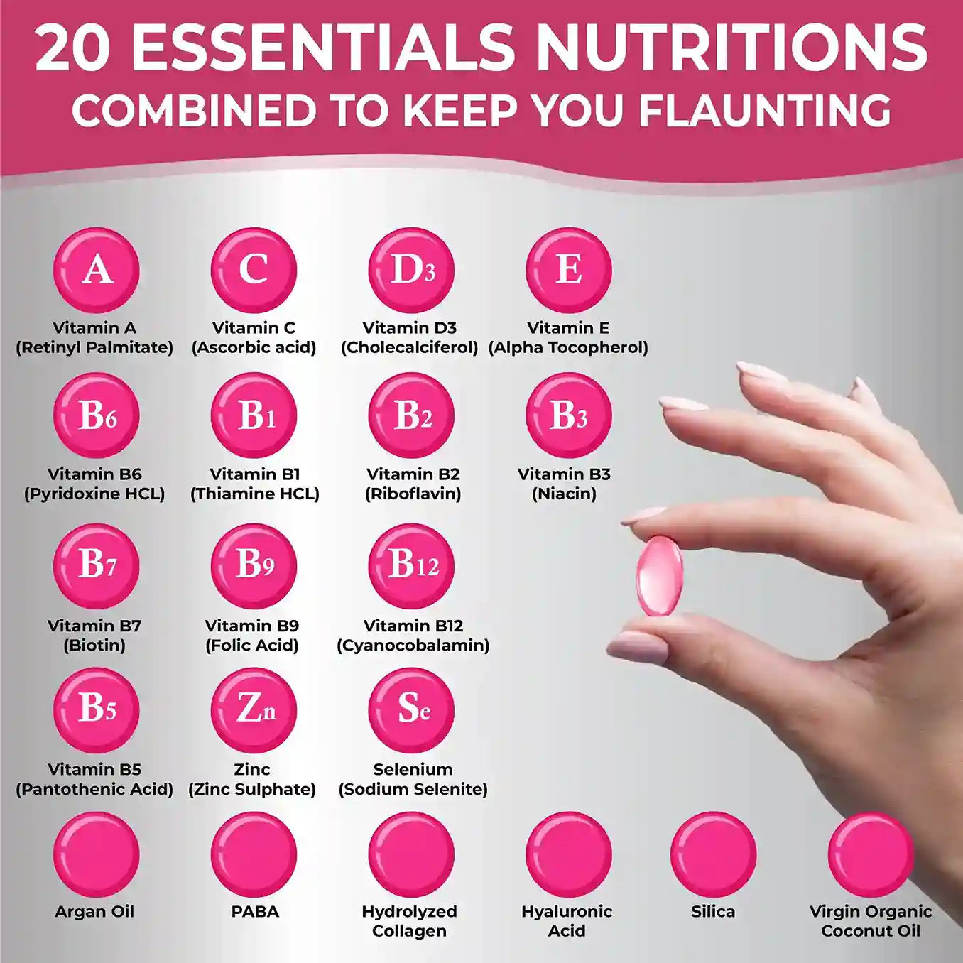 Lilfull Hair, Skin & Nails 300 Softgels