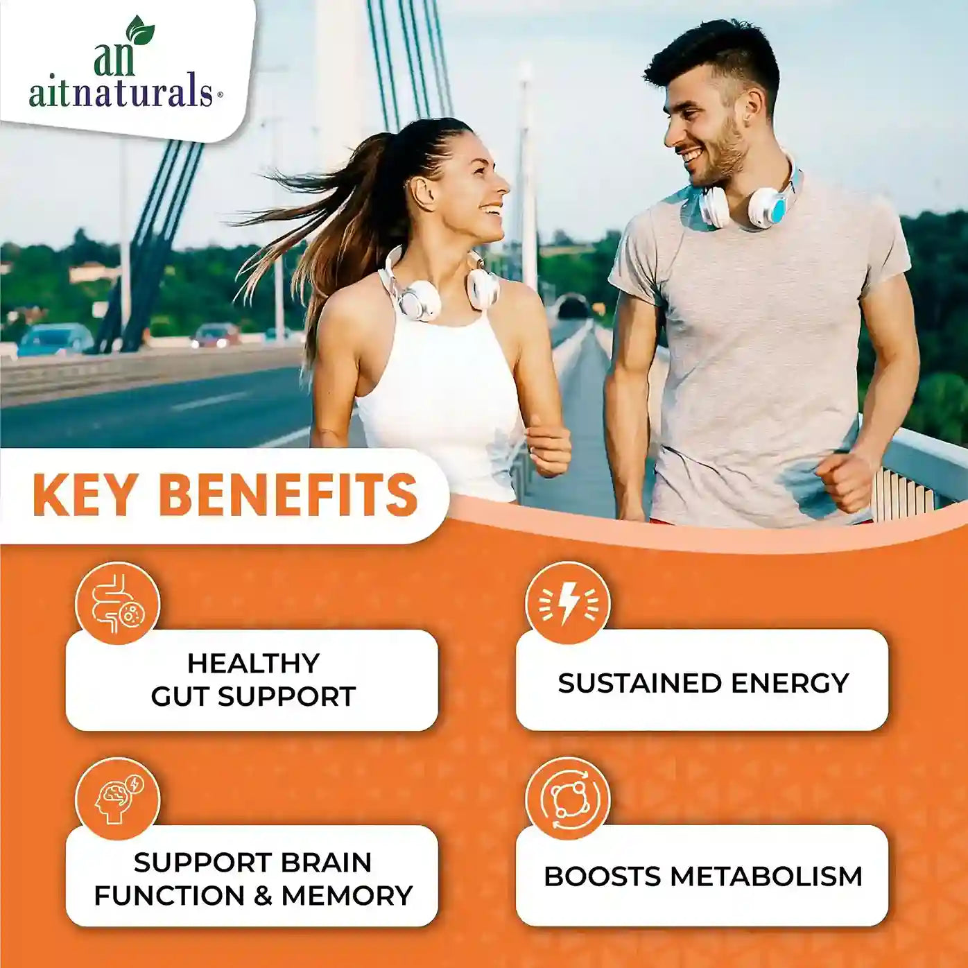 Aitnaturals Organic MCT Oil from Coconuts