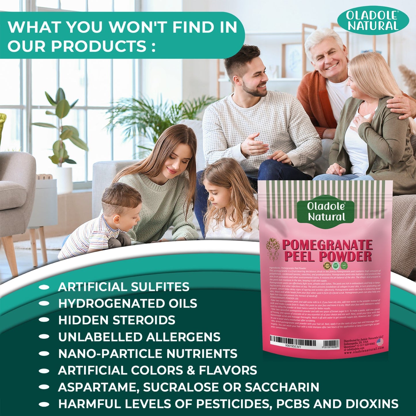 Pomegranate Peel Powder 100g