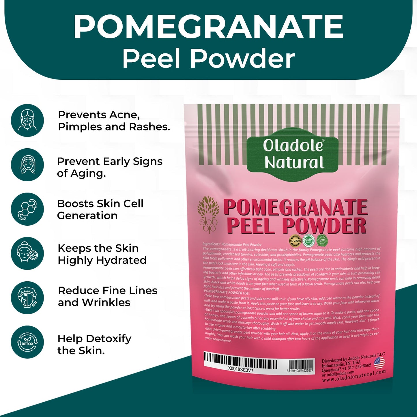 Pomegranate Peel Powder 100g
