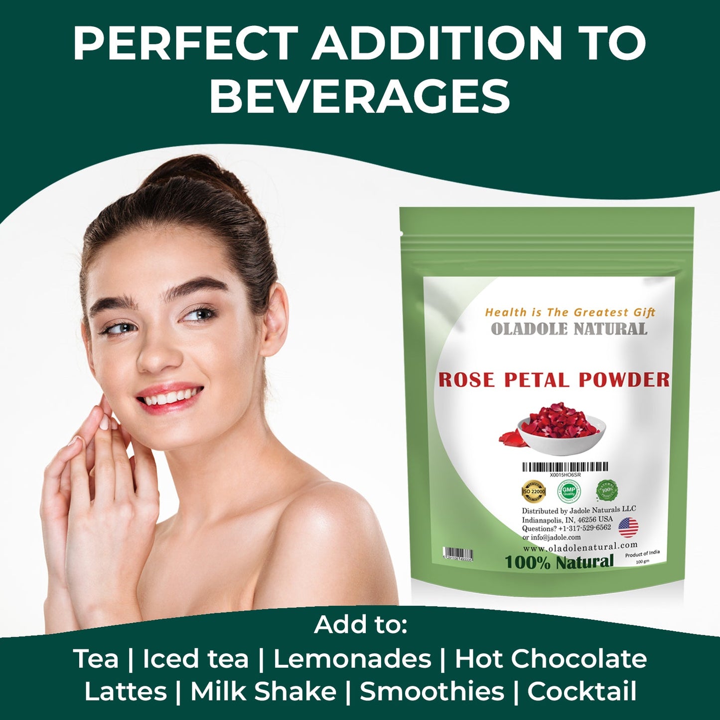 Rose Petal Powder 100g