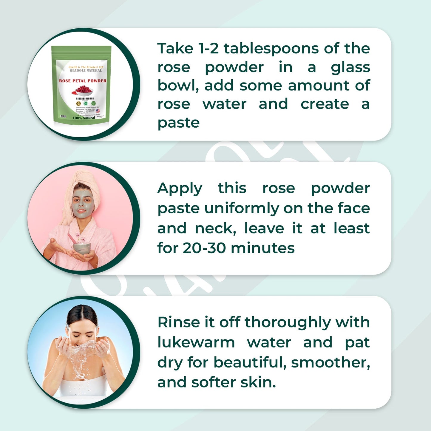 Rose Petal Powder 100g