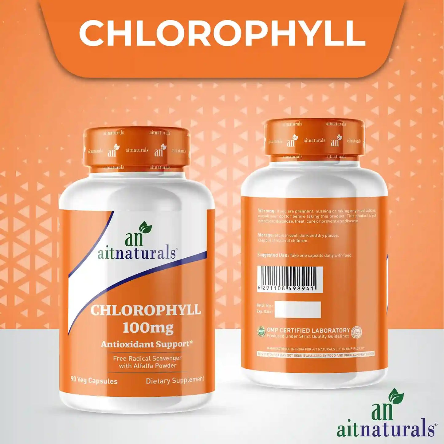 Chlorophyll - 100 mg (90 Capsules)