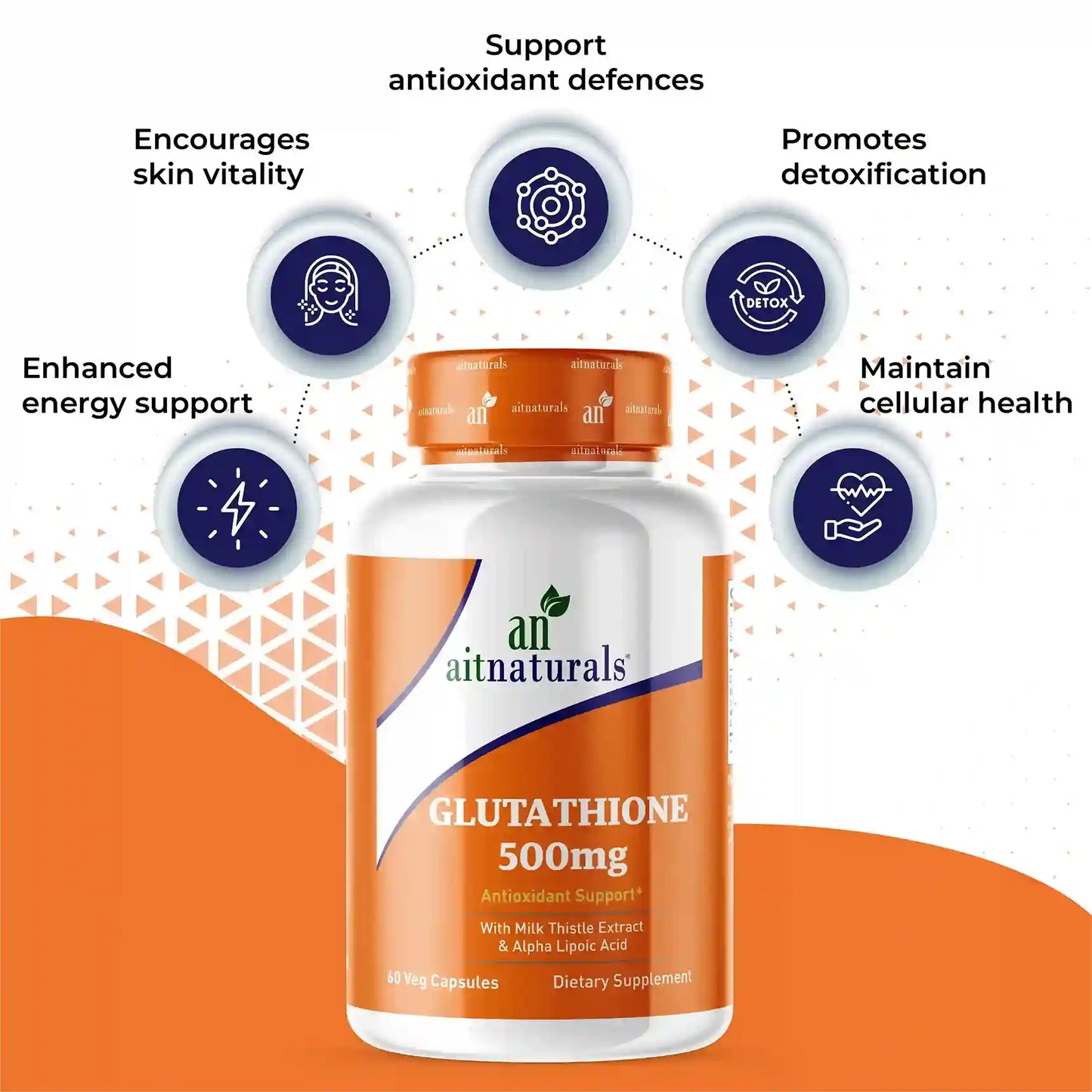 Glutathione(500mg)-60 Capsules