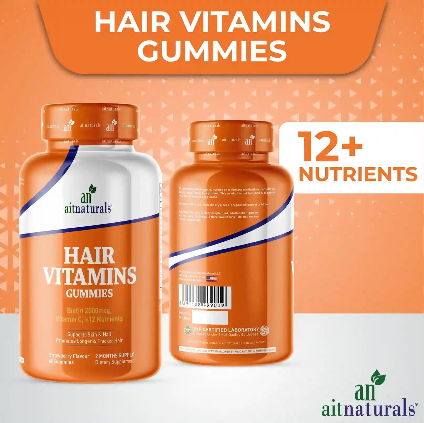 Hair Vitamin Gummies-Strawberry
