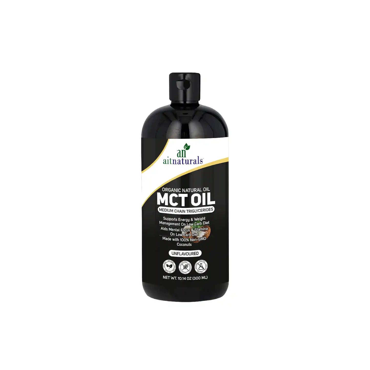 Aitnaturals Organic MCT Oil from Coconuts