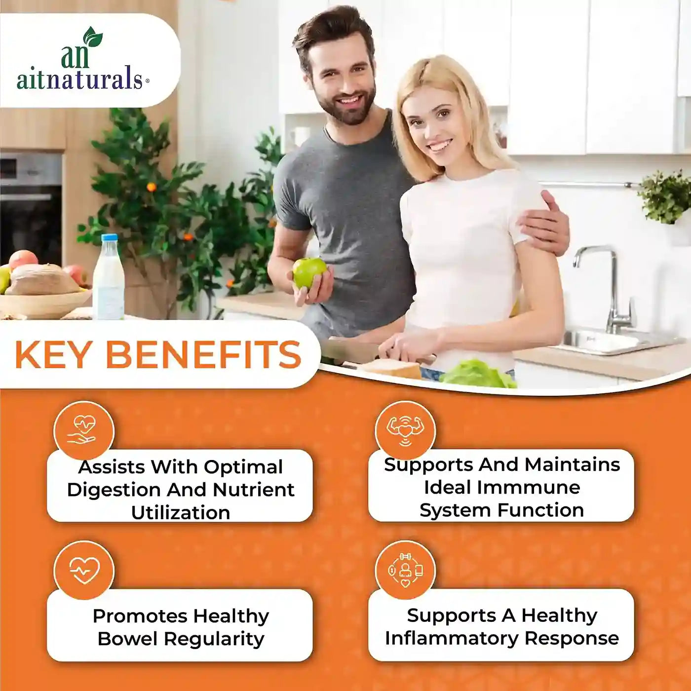 Aitnaturals Probiotic 10-100 Billion (60 Capsules)