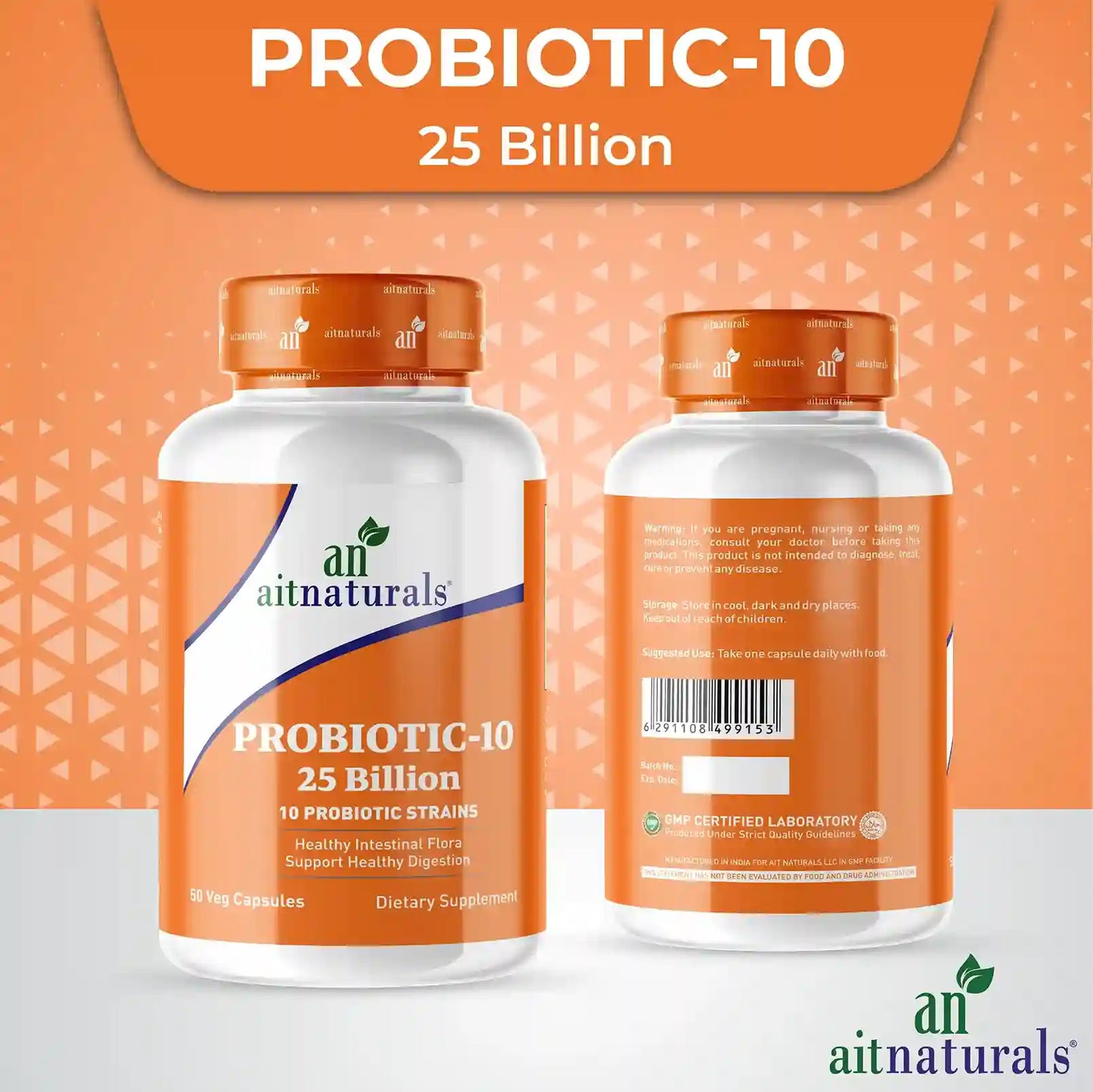 Probiotic 10-25 Billion (50 Capsules)
