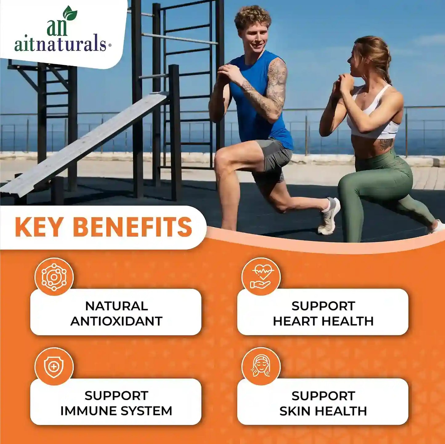 Aitnaturals E-400IU - 100 Softgels