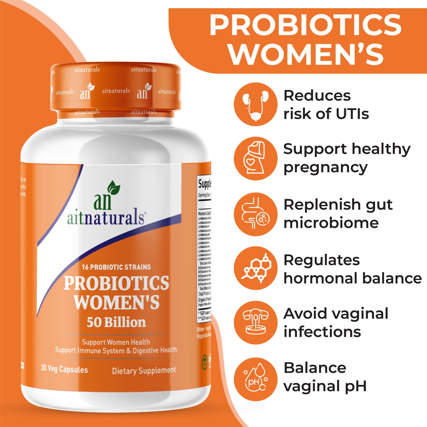 Probiotic Women's - 50 Billion