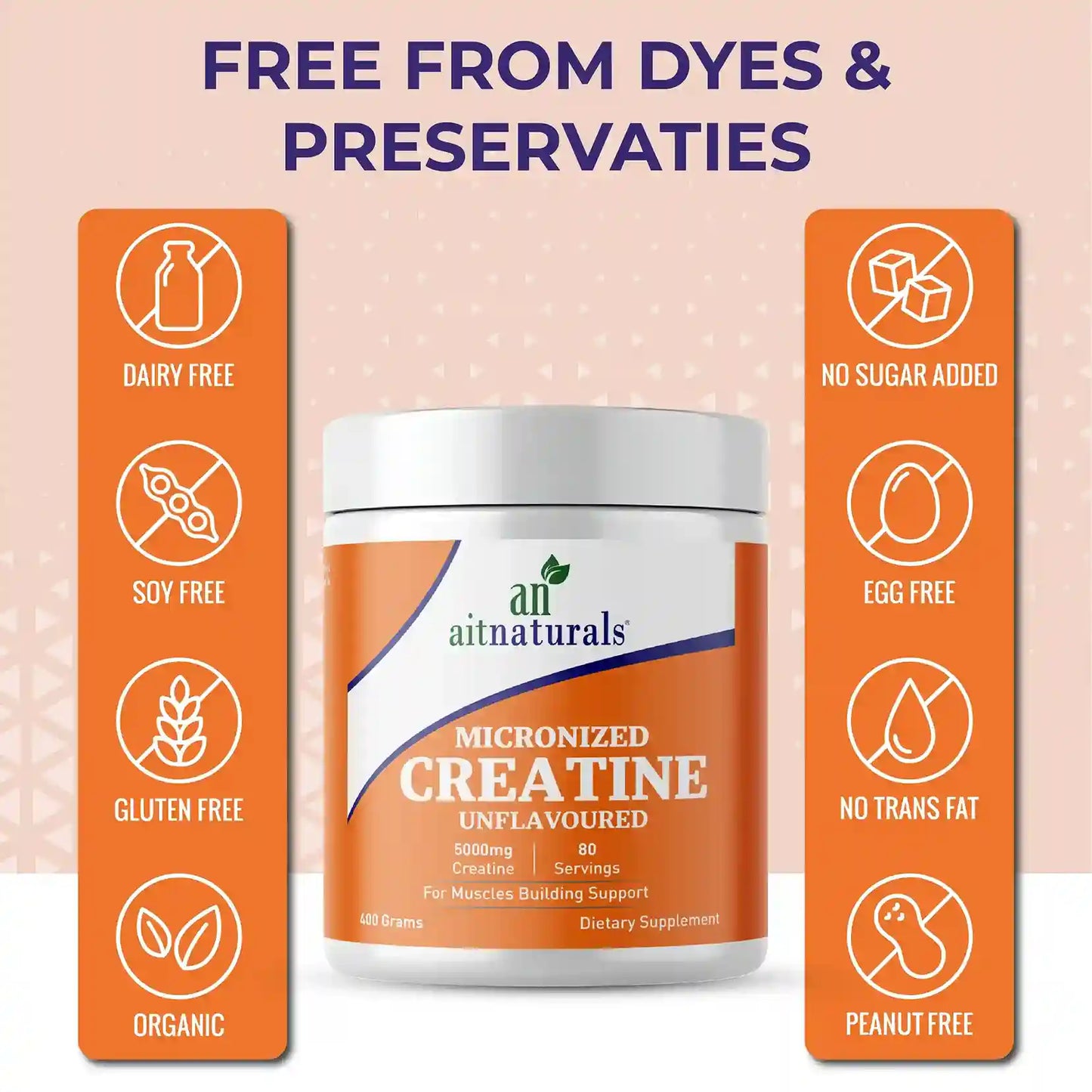 Micronized Creatine Unflavoured - 400 g
