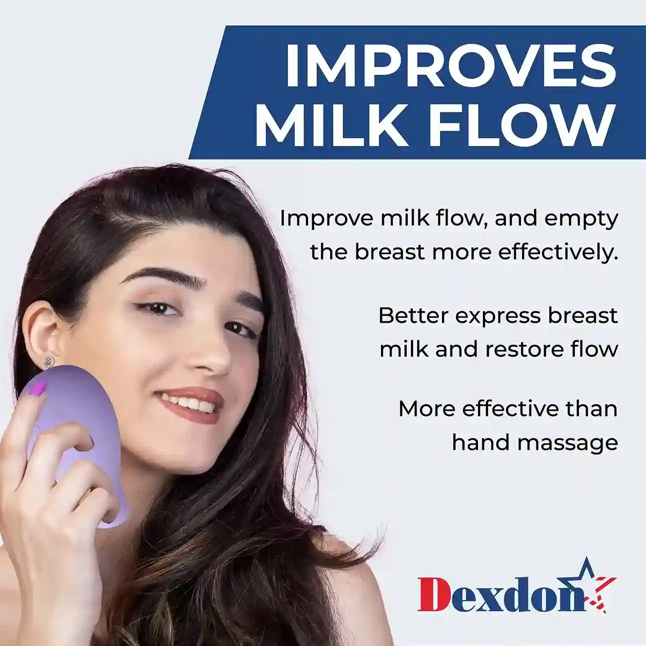 Dexdon Lactation Massager 40 Degree Warming