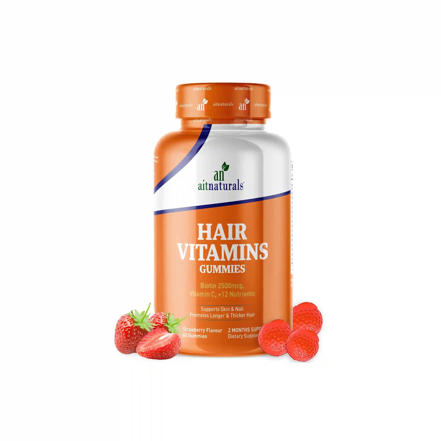 Hair Vitamin Gummies-Strawberry
