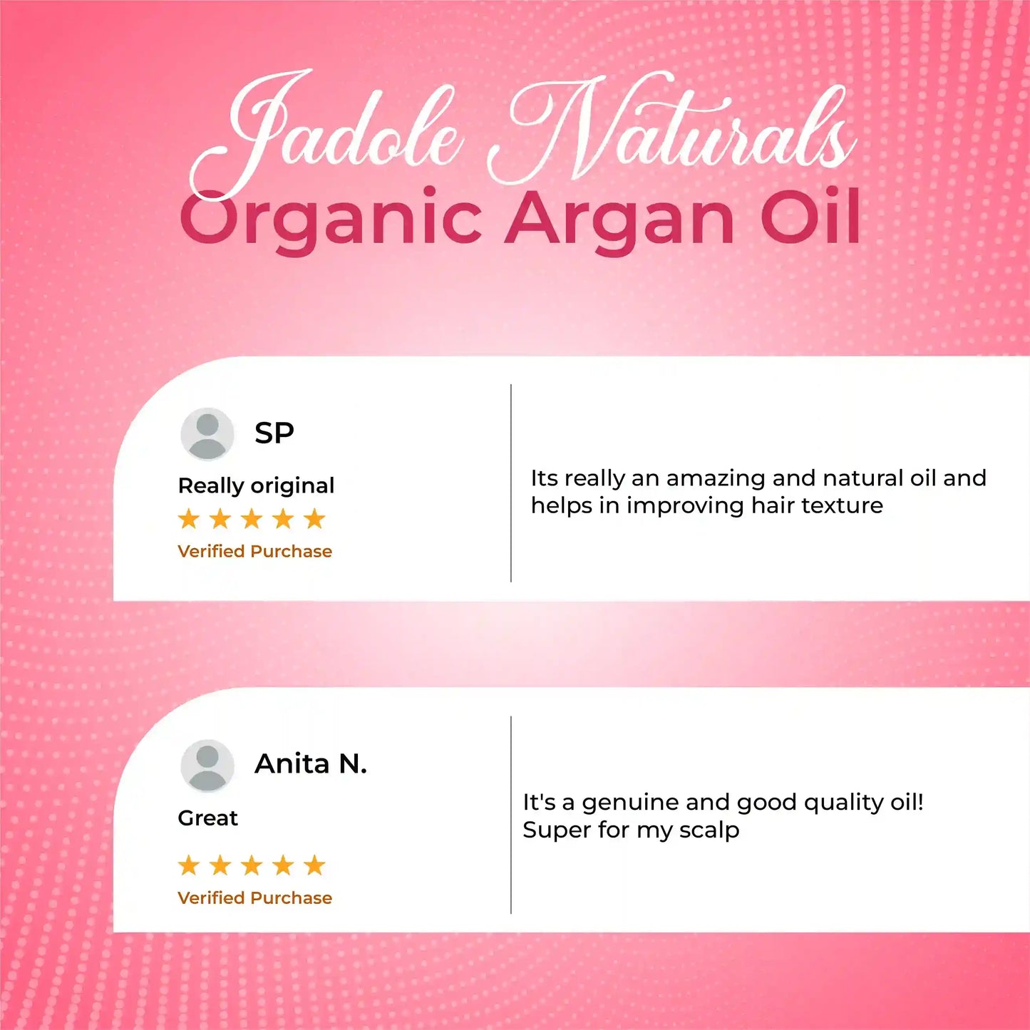 Jadole Naturals Organic Argan Oil 30ml