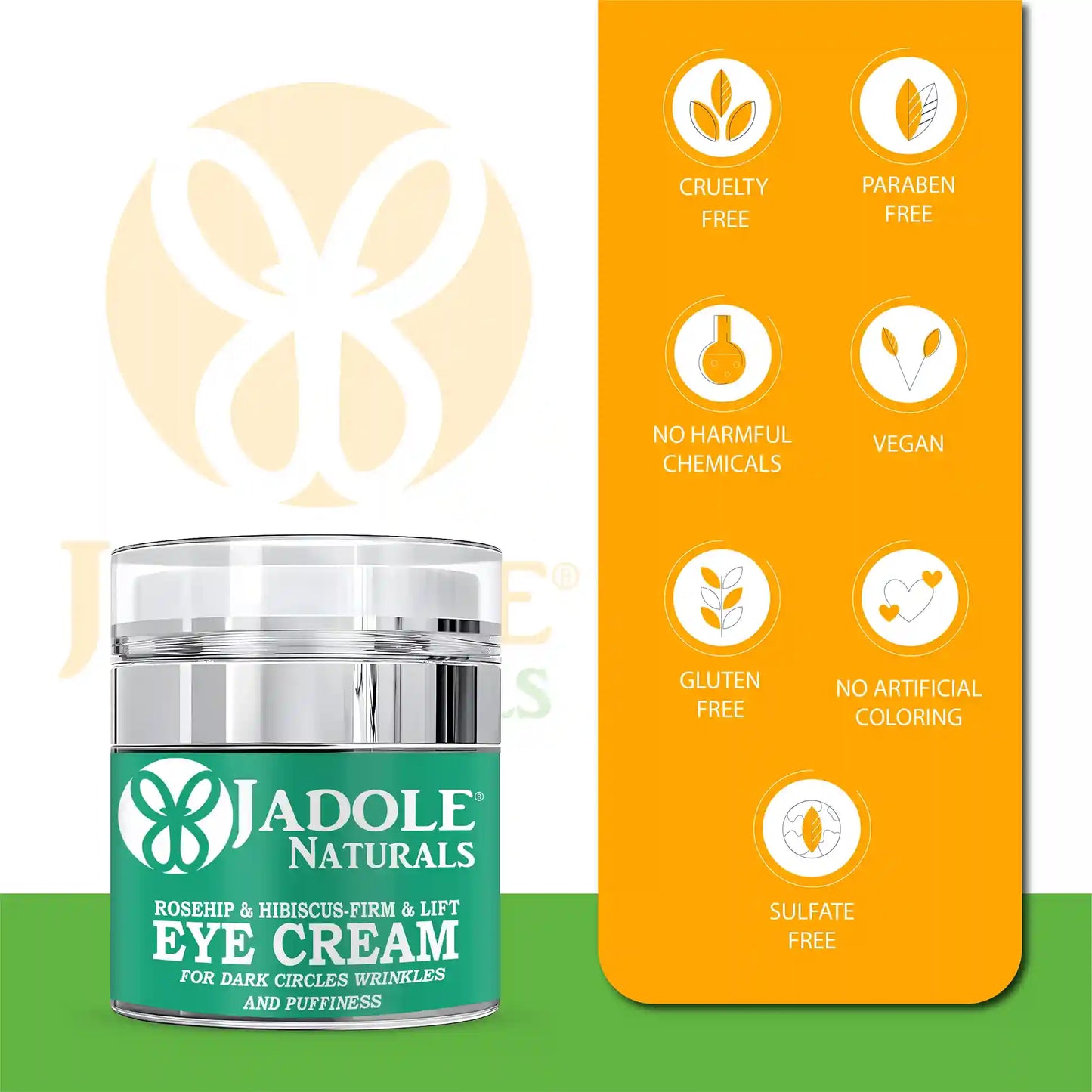 Jadole Naturals Eye Cream Moisturizer 50g