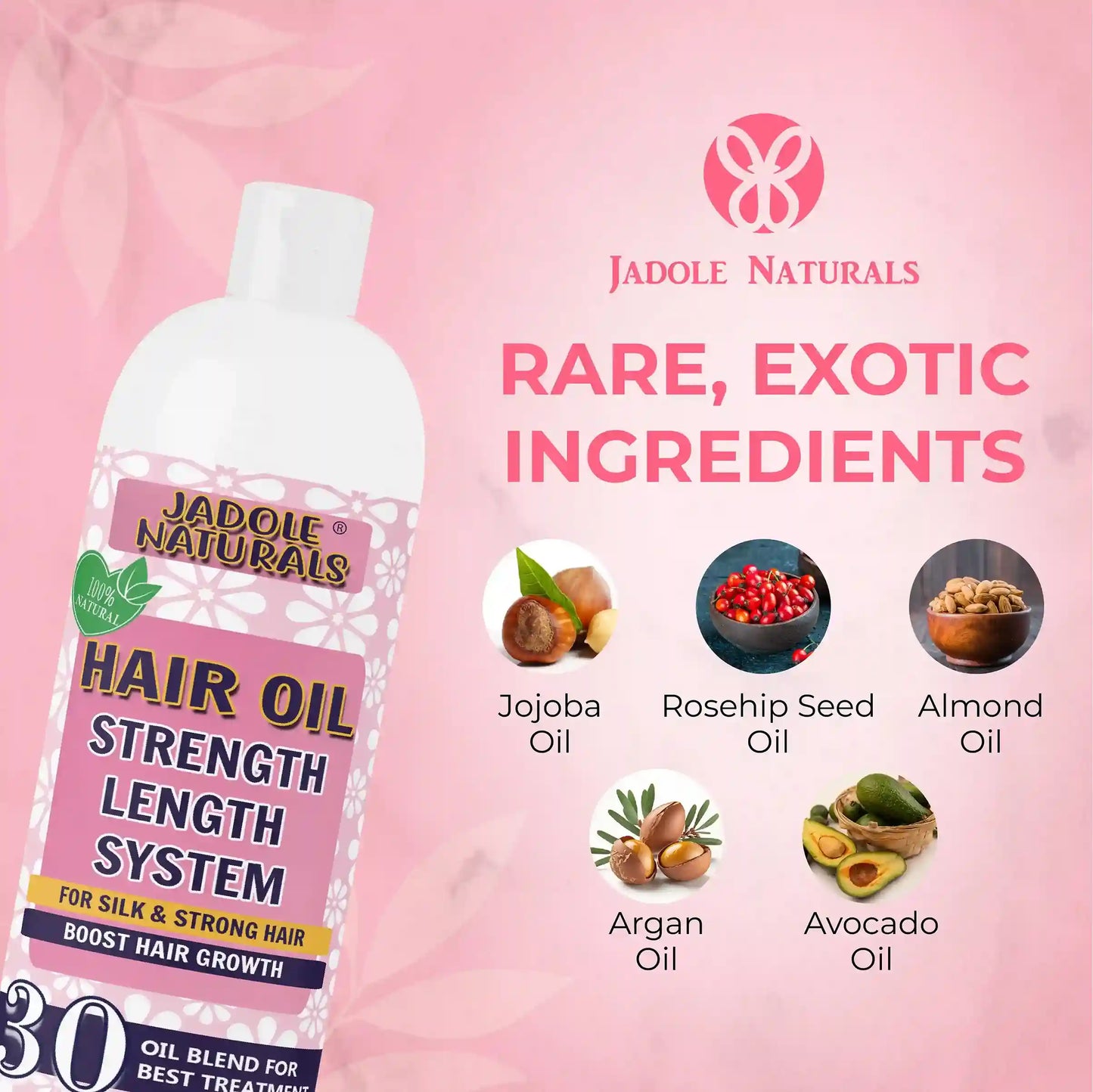 Hair Oil 237ml with Onion Oil, Argan Oil