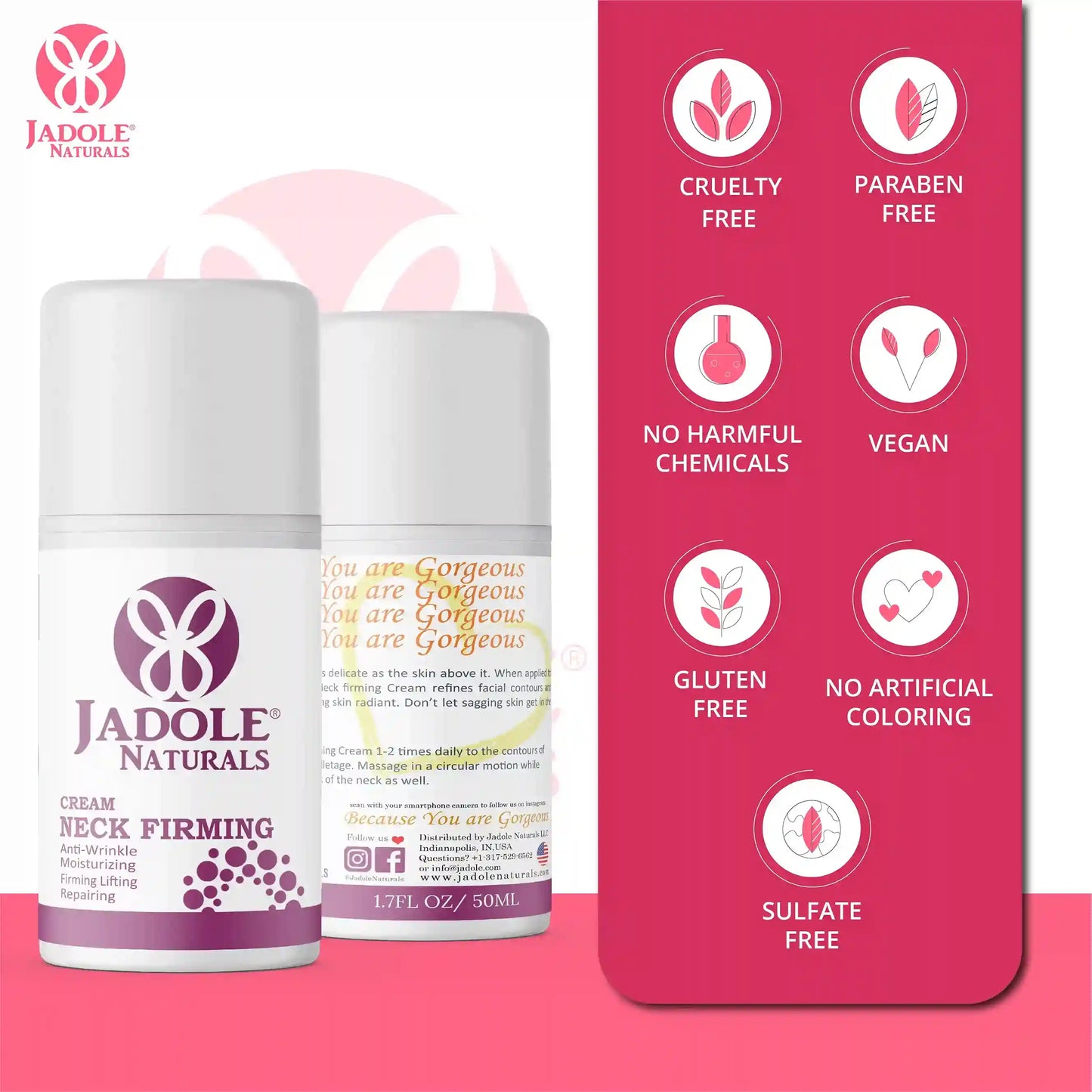 Jadole Naturals Neck Firming Cream 50ml