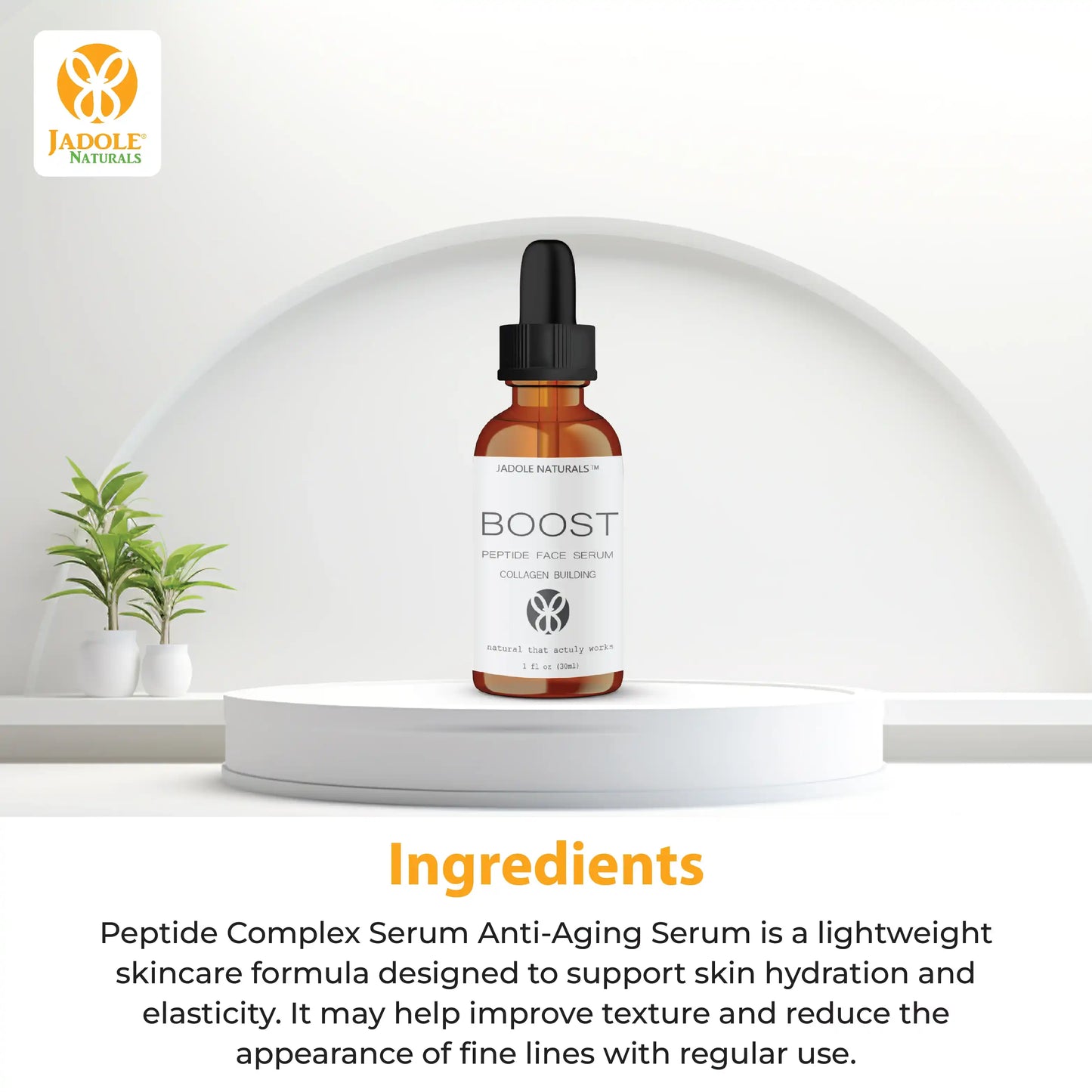 Jadole Naturals Peptide Complex Serum Anti Aging Serum