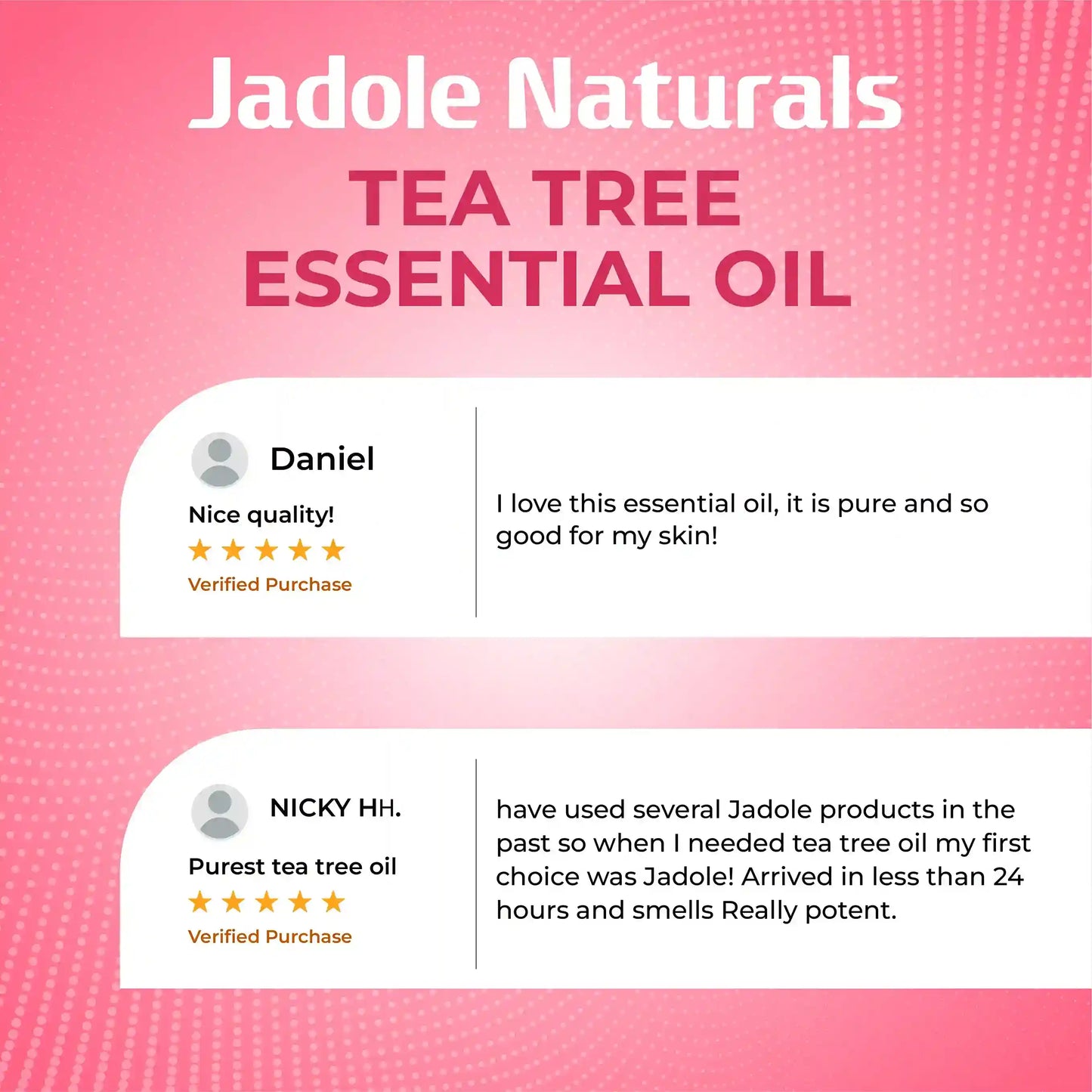 Jadole Naturals Tea Tree Essential Oils 30ml