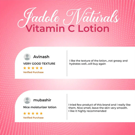 Jadole Naturals Vitamin C Lotion Moisturizer Cream 237ml