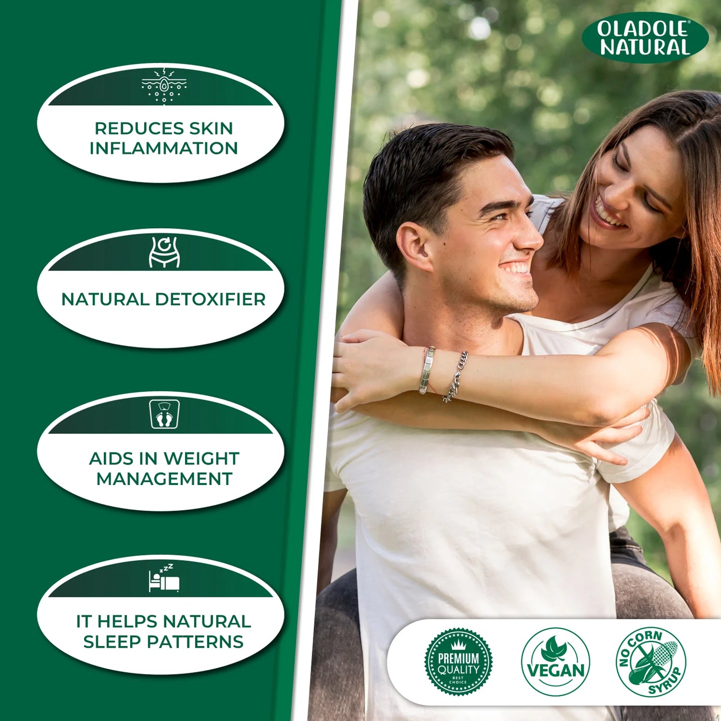 Oladole Natural Aloe Vera 1000mg 120 Capsules