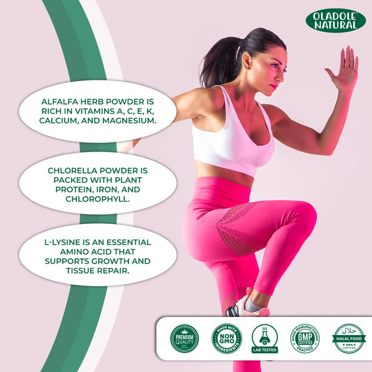 Oladole Natural Height Boost Tablets for Height Growth – 120 Tablets