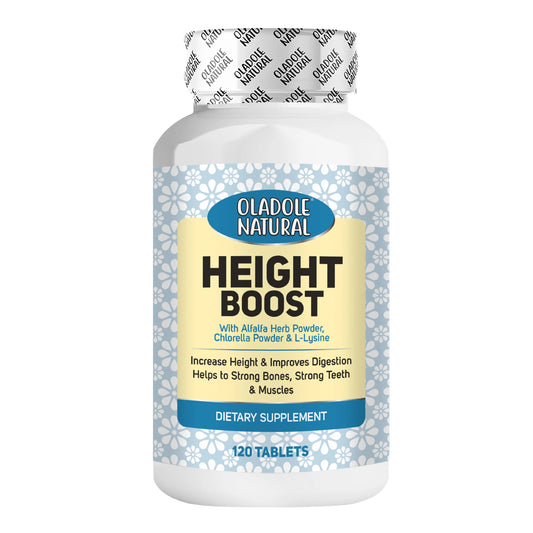 Oladole Natural Height Boost Tablets for Height Growth – 120 Tablets