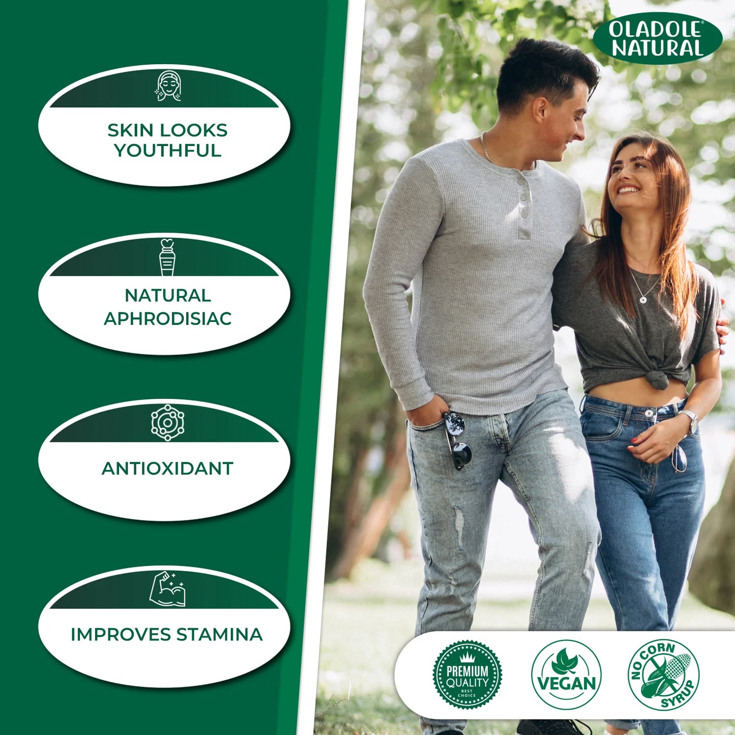 Oladole Natural Royal Jelly 1500mg - 120 Capsules