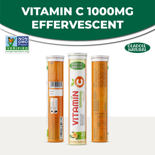 Oladole Natural Vitamin C Front And Back