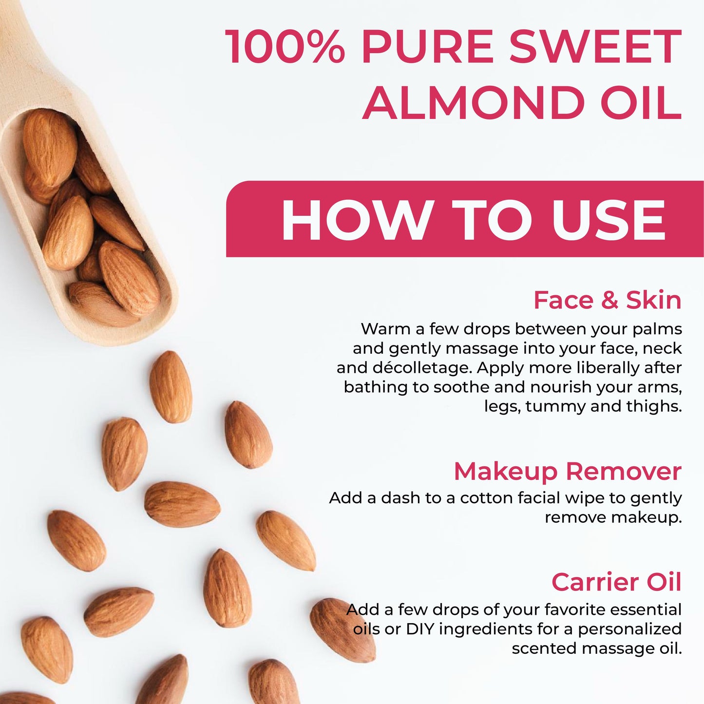 The Orginal Organic Sweet Almond Oil 240ml