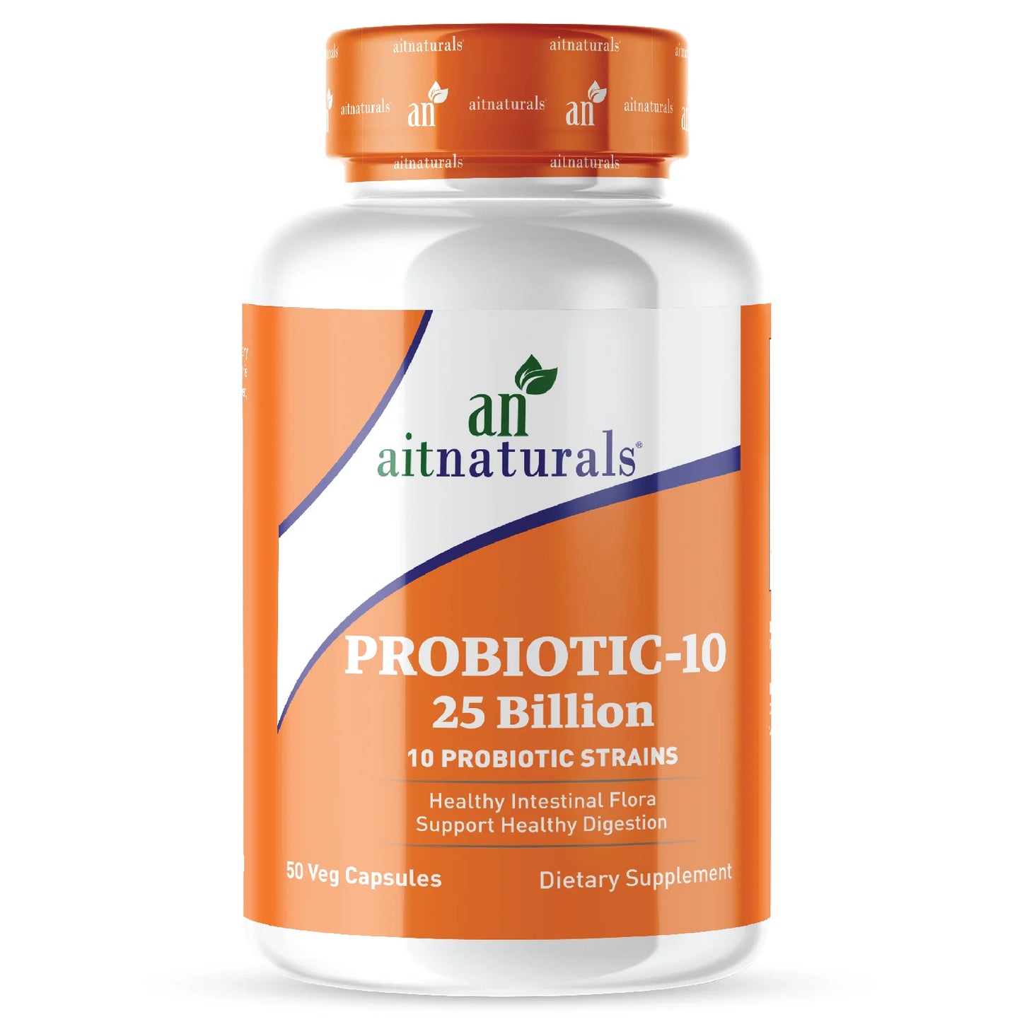 Aitnaturals Probiotic 10-25 Billion (50 Capsules)
