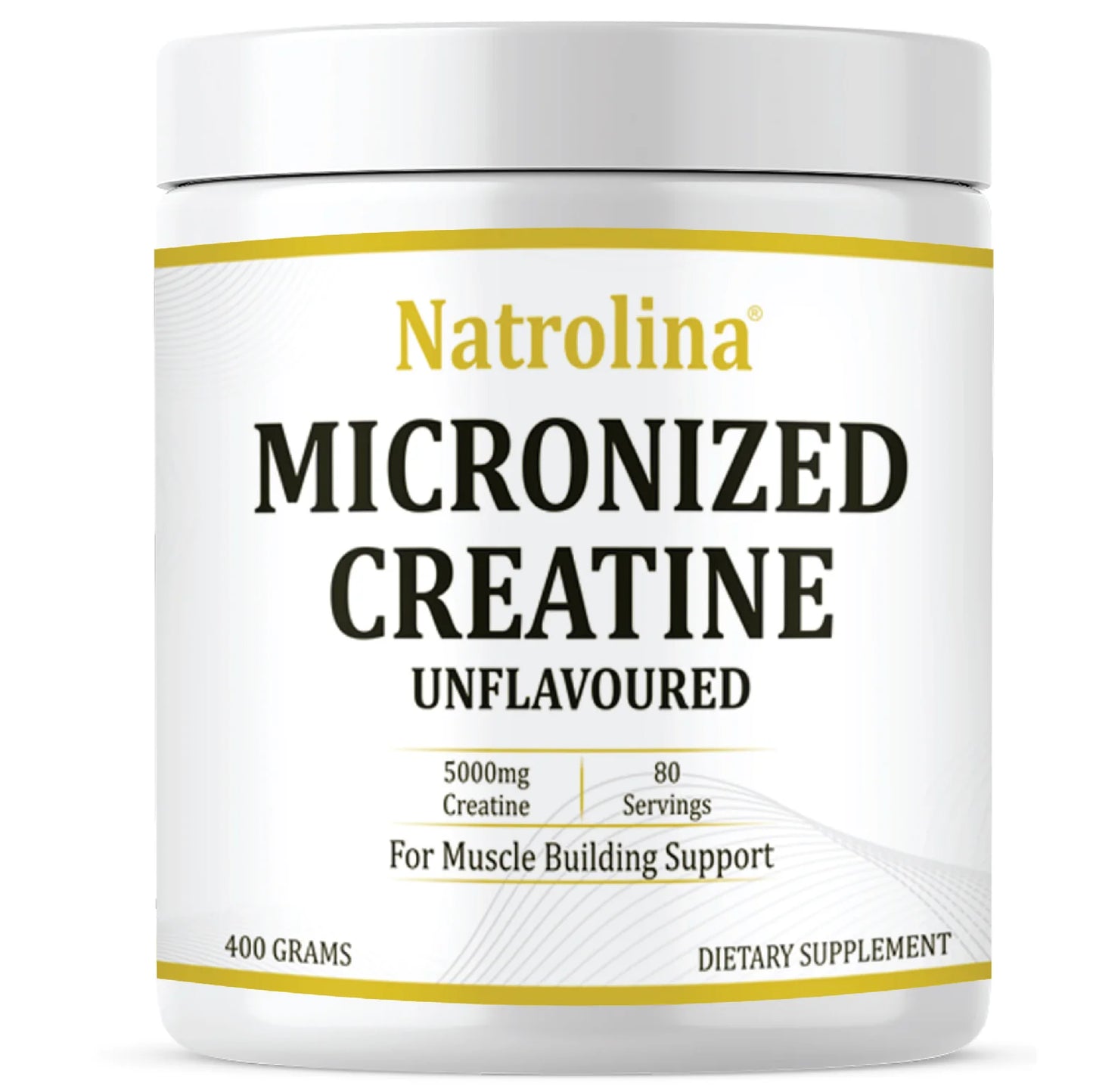 Natrolina Micronized Creatine Monohydrate Powder