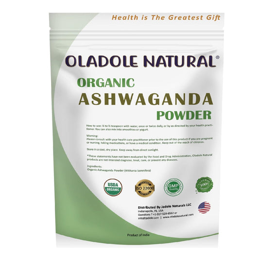 Oladole Natural Organic Ashwagandha Powder