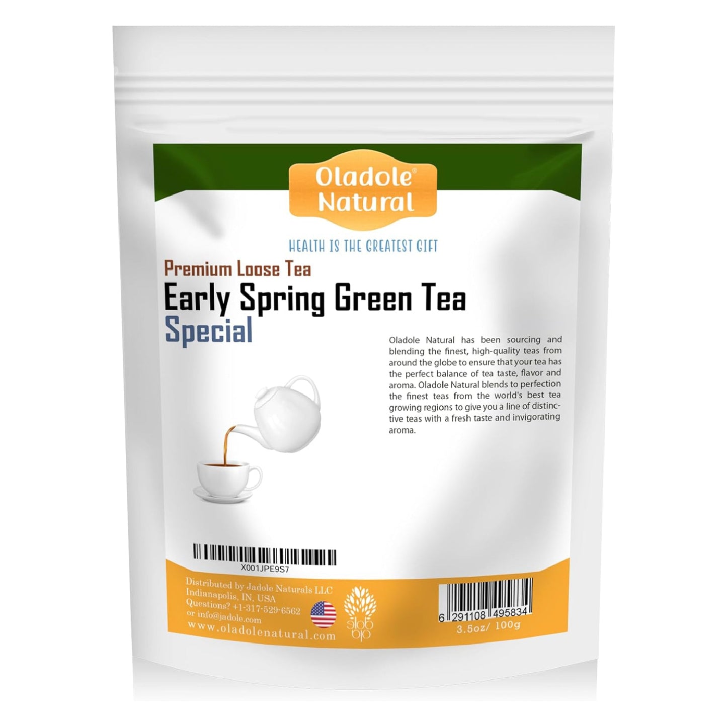 Oladole Natural Early Spring Green Tea, 100g
