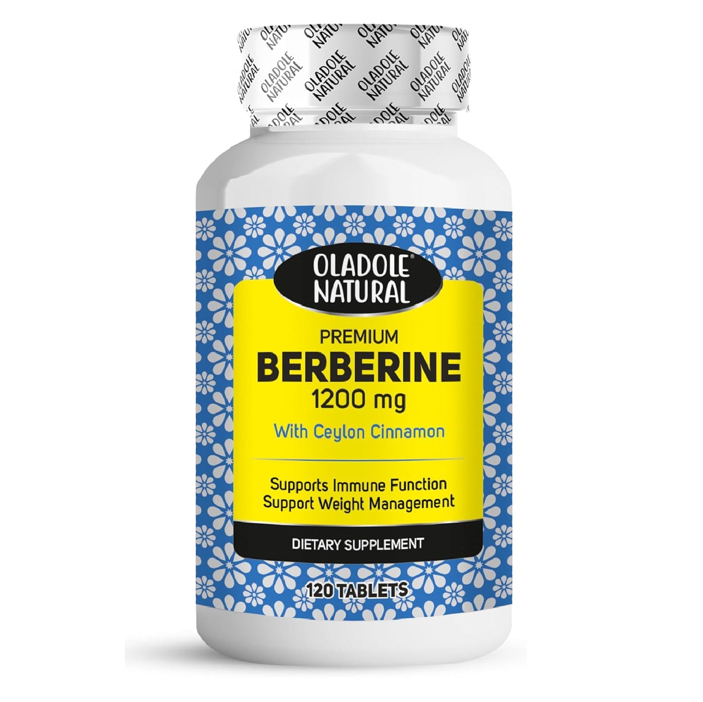Berberine with Ceylon Cinnamon 1200mg – 120 Tablets