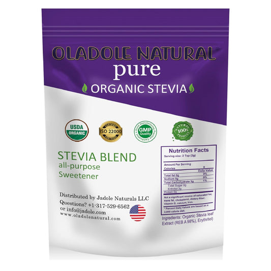 Oladole Natural Organic Stevia Sweetener Blend 200g